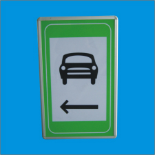 车行横洞指示标志